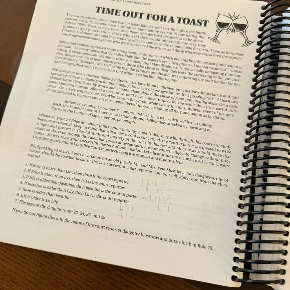 Morson’s English Guide for Court Reporters Second Edition - Picture 5 of 7